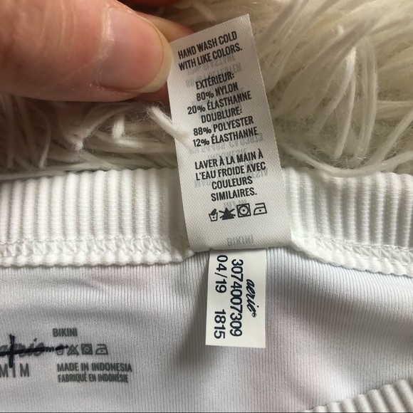 Aerie Logo Print Bikini Bottom NWOT - Picture 6 of 7